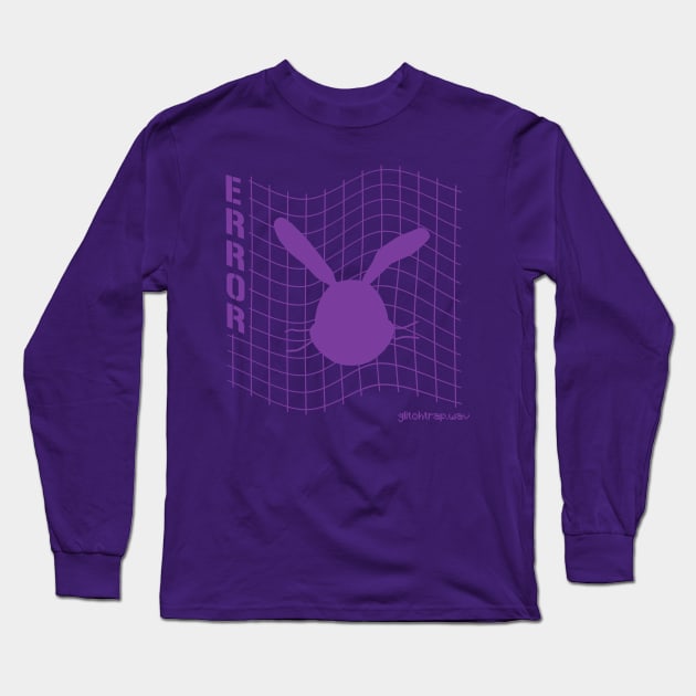 glitchtrap.wav Long Sleeve T-Shirt by cactuscrust